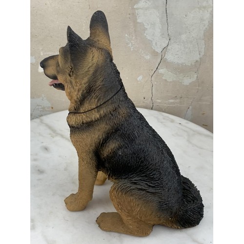 166 - A GERMAN SHEPPARD FIGURE 13