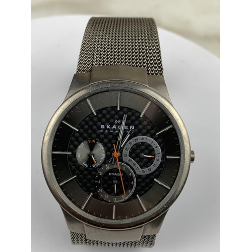 268 - S KAGEN MENS TITANIUM WATCH 809 X LTTM