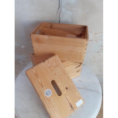 189 - 2 WOODEN BOXES