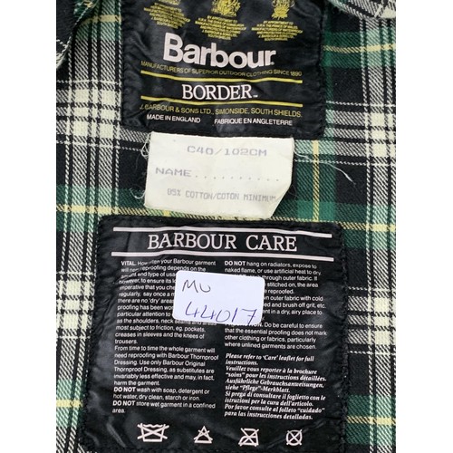 194 - 102CM GENUINE BARBOUR JACKET