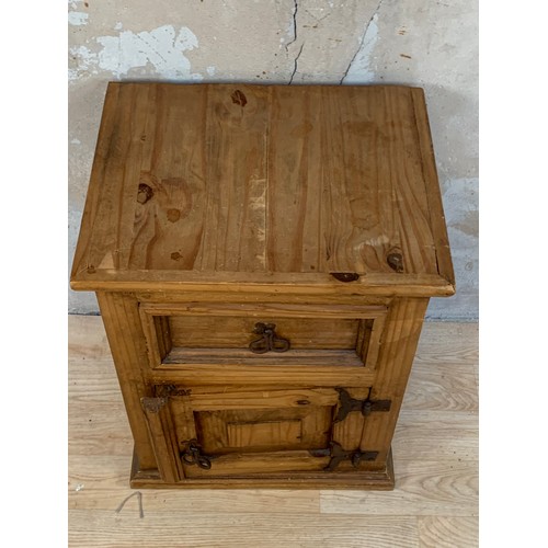 8 - A MEXICAN PINE BEDSIDE