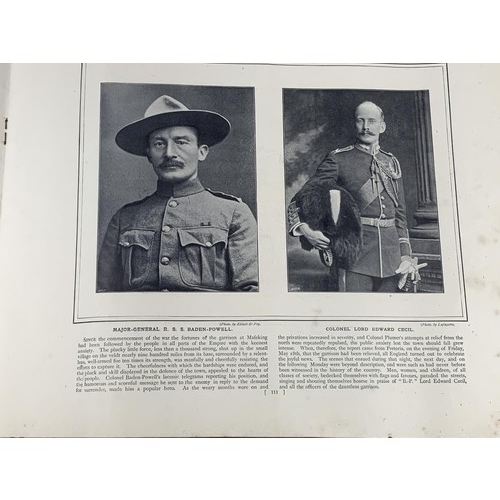 321 - A LOT OF ALBUMS RELATING TO BOER WAR IN SOUTH AFRICA