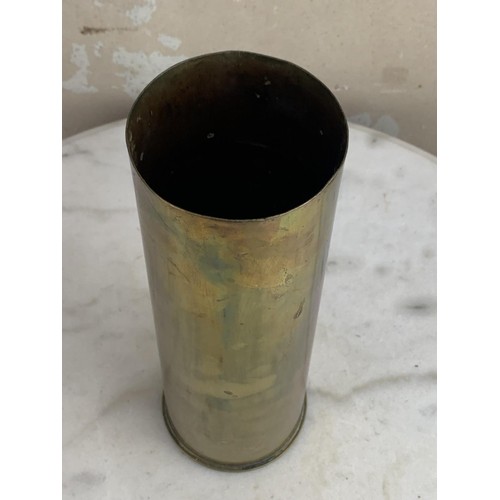 341 - A 1939 BRASS TANK SHELL 11