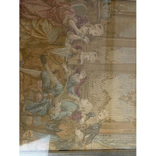 396 - PAIR OF TAPESTRIES IN MODERN FRAMES 23