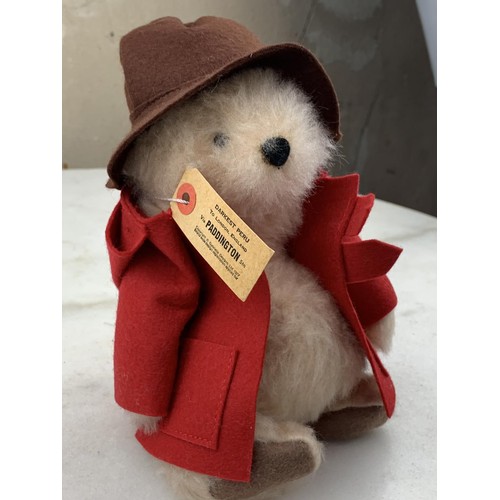 2 - A VINTAGE SMALL PADDINGTON BEAR TOY 8