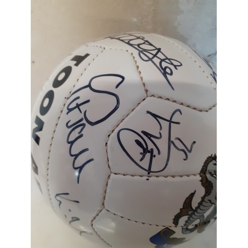 490 - A GENUINE SIGNED NEWCASTLE UNITED BALL