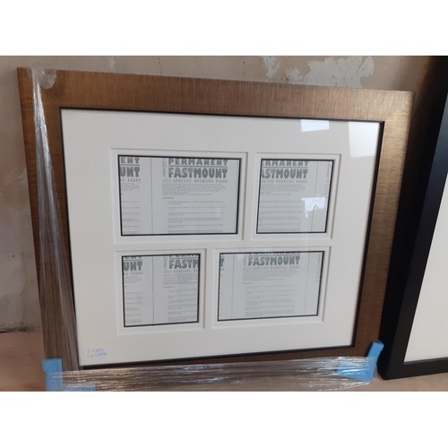 508 - 2 LARGE PHOTO FRAMES