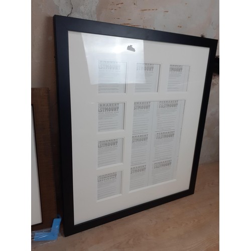 508 - 2 LARGE PHOTO FRAMES