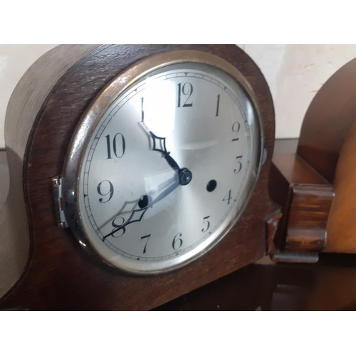 532 - 2 MANTLE CLOCKS