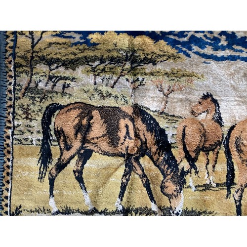 534 - A HORSE WALL HANGING 18 x 36