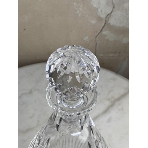 628 - A WATERFORD CRYSTAL DECANTER