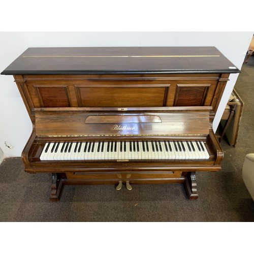 677 - A BLuTHNER LEIPZIG rosewood case overstrung PIANO