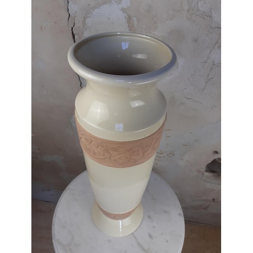 734 - LARGE GLAZED VASE 30