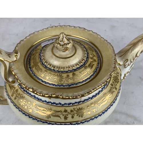 343 - A VINTAGE  ORNATE TEAPOT