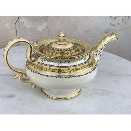 343 - A VINTAGE  ORNATE TEAPOT