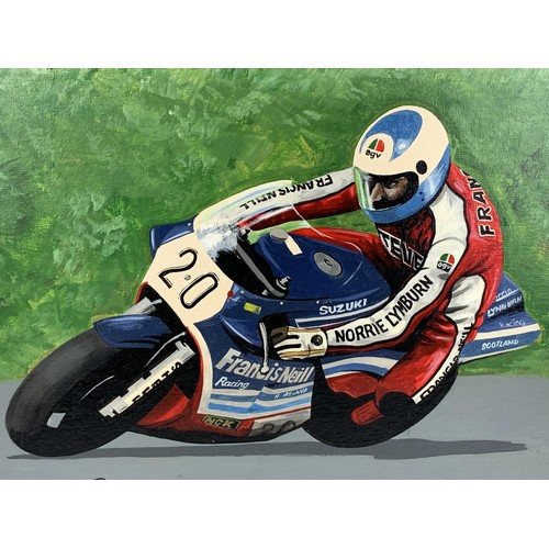 391 - A SIGNED PORTRAIT OF STEVE HISLOP