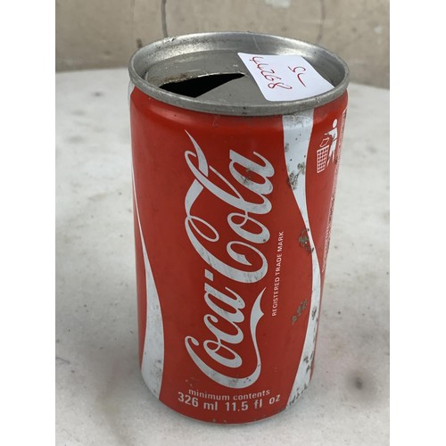 736 - VINTAGE COCA COLA CAN