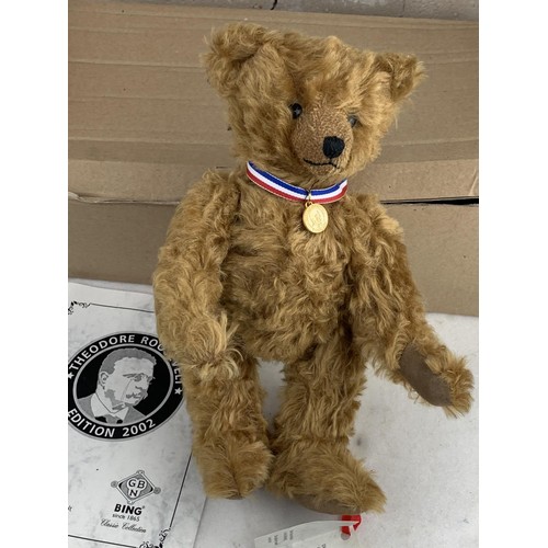 676 - A ROOSEVELT TEDDY BEAR