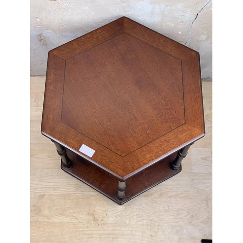 26 - A MAHOGANY SIDETABLE