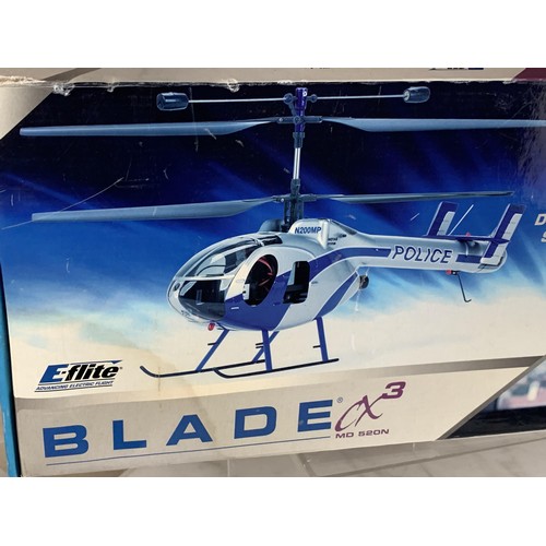 135 - BLADE CX3 BOXED REMOTE CONTROL HELICOPTOR