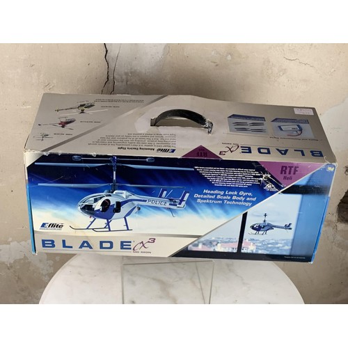 135 - BLADE CX3 BOXED REMOTE CONTROL HELICOPTOR