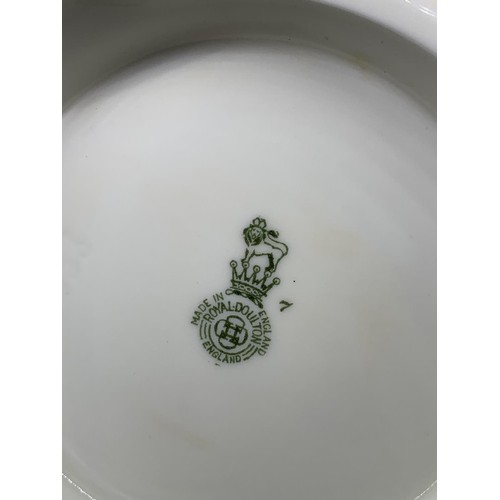 48 - ROYAL DOULTON 2 HANDELED VASE 8