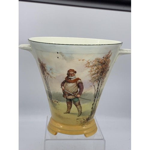 48 - ROYAL DOULTON 2 HANDELED VASE 8