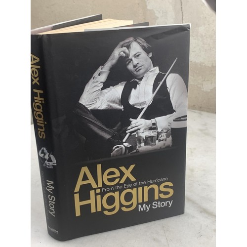 175 - SIGNED FIRST EDITION ALEX HIGGINS BOOK