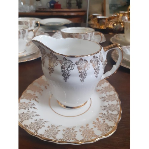 177 - FINE BONE CHINA TEA SERVICE