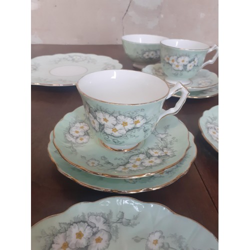 166 - 21 PIECE ANYSLEY TEA SERVICE