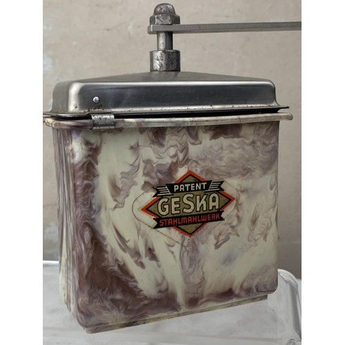 187 - CESKA BAKELITE COFFEE GRINDER