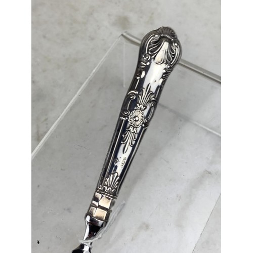 213 - SHEFFIELD SILVER HANDLED LETTER OPENER 37.8gms