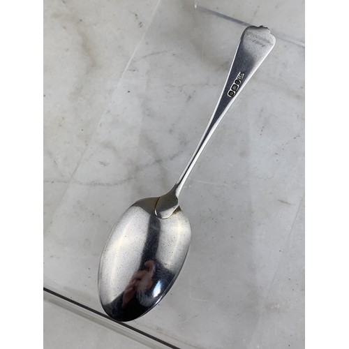 227 - A SHEFFIELD SILVER SPOON 22.8GRAMS