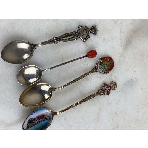 241 - 4 SILVER SPOONS