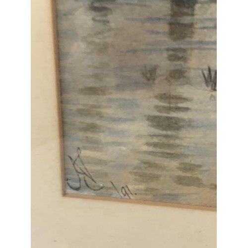 393 - SIGNED PAINTING 