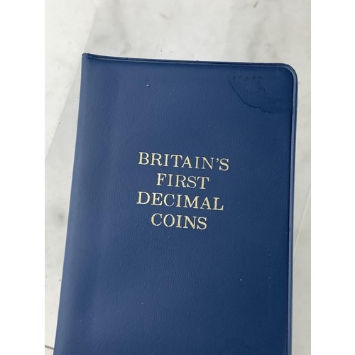 433 - BRITIANS 1ST DECIMAL COINS WALLET