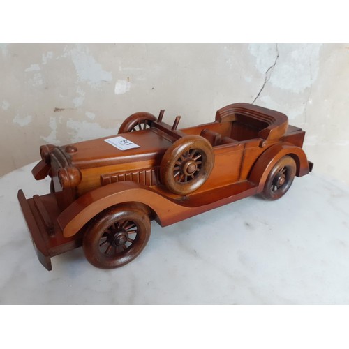 511 - 1933 PACKARD TWELVE WOODEN MODEL CAR 15