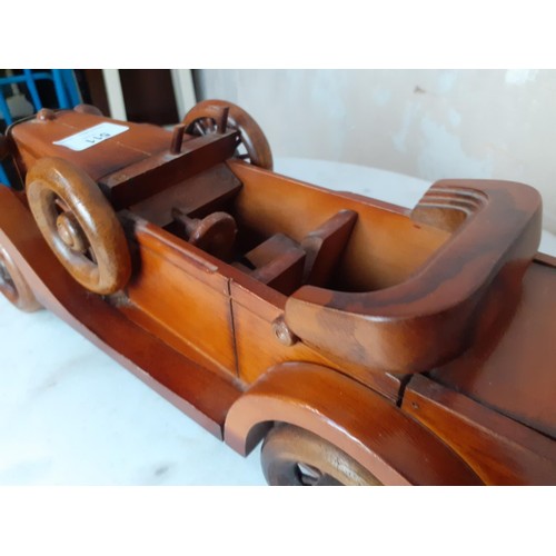 511 - 1933 PACKARD TWELVE WOODEN MODEL CAR 15