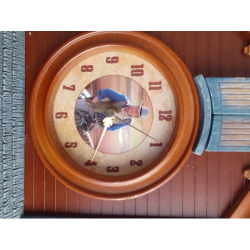 62 - JOHN WAYNE CUCKOO CLOCK