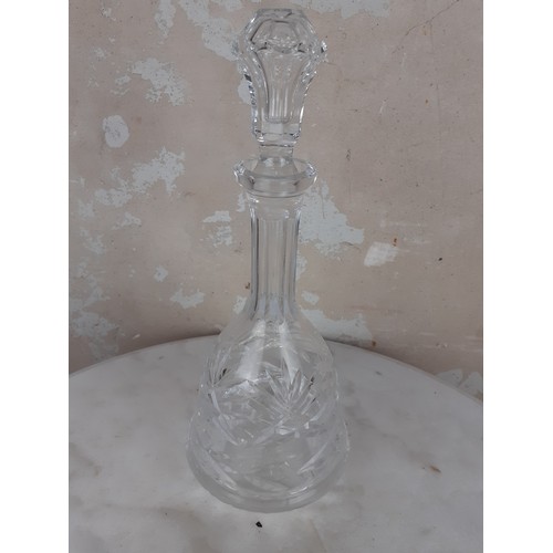 142 - A CAVAN CRYSTAL DECANTER