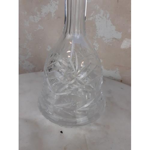 142 - A CAVAN CRYSTAL DECANTER