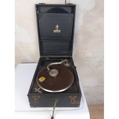 165 - VINTAGE RECORD PLAYER