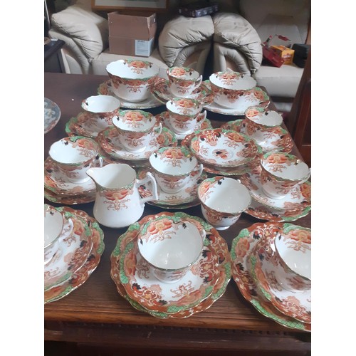 170 - A 39 PIECE 1906 WELLINGTON CHINA (T.J.H COPE &Co) TEA SERVICE