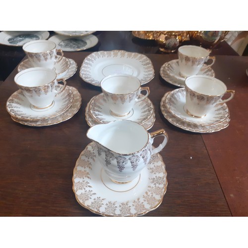 175 - FINE BONE CHINA TEA SERVICE