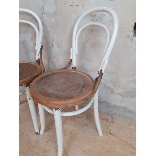 265 - PAIR OF BENTWOOD CHAIRS