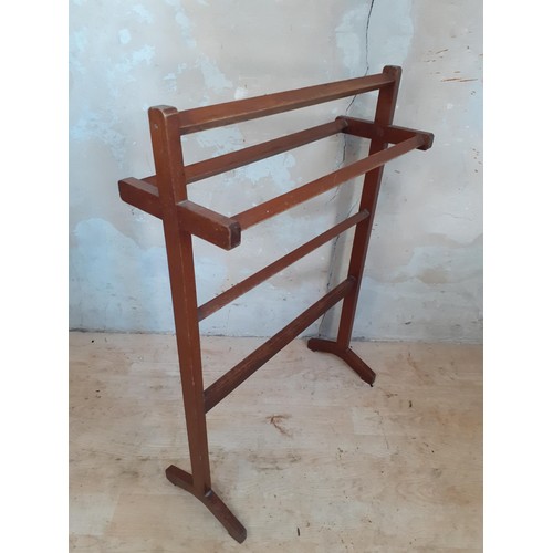 266 - OAK 1920S TOWEL RAIL