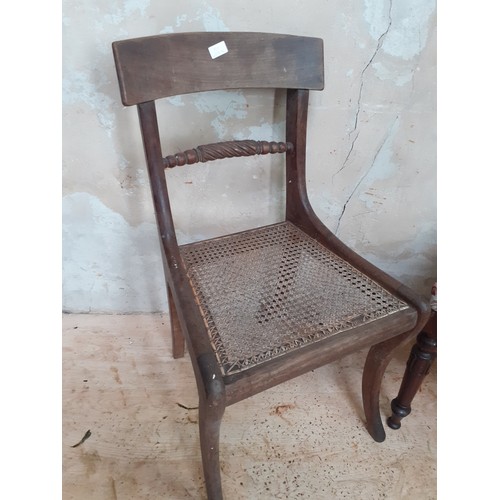 291 - 2 ANTIQUE CHAIRS