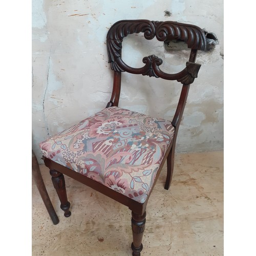 291 - 2 ANTIQUE CHAIRS