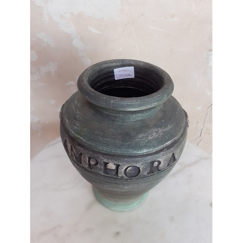 299 - TERRACOTTA VASE 15