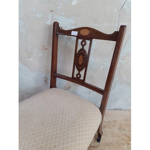 304 - INLAID NURSING CHAIR